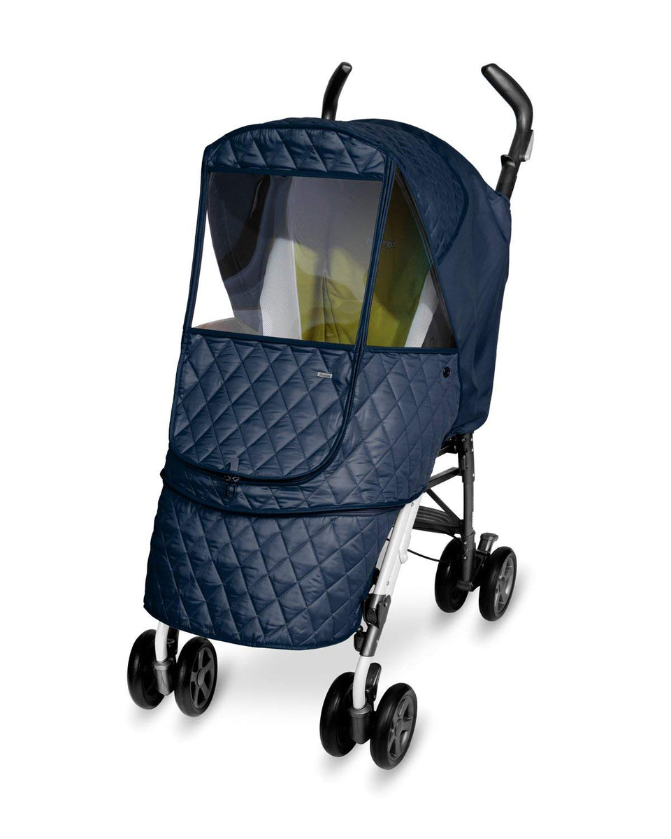 Castle Alpha Stroller Weather Shield (Navy)
