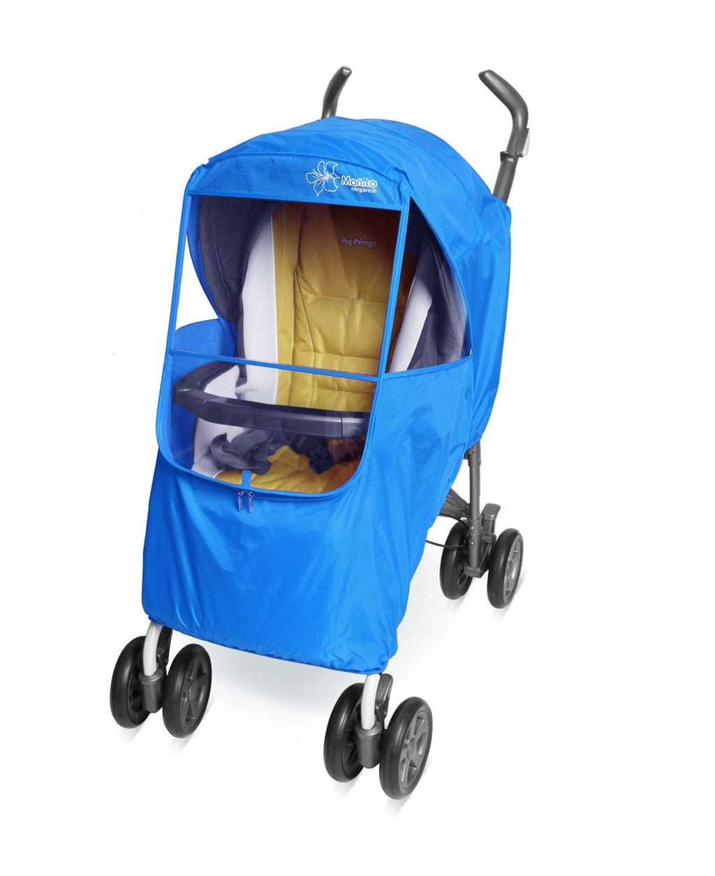 Elegance Plus Stroller Weather Shield (Blue) – Manito USA