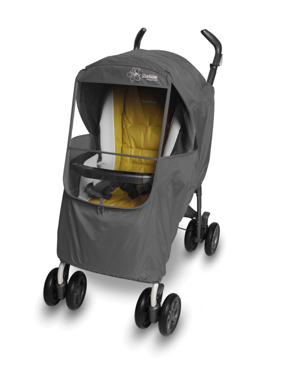 rain cover peg perego Elegance Plus Stroller Weather Shield (Grey) – Manito USA