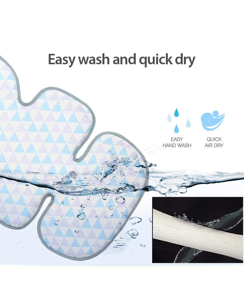 Clean Basic Cool Seat Pad (Triangle Pink)