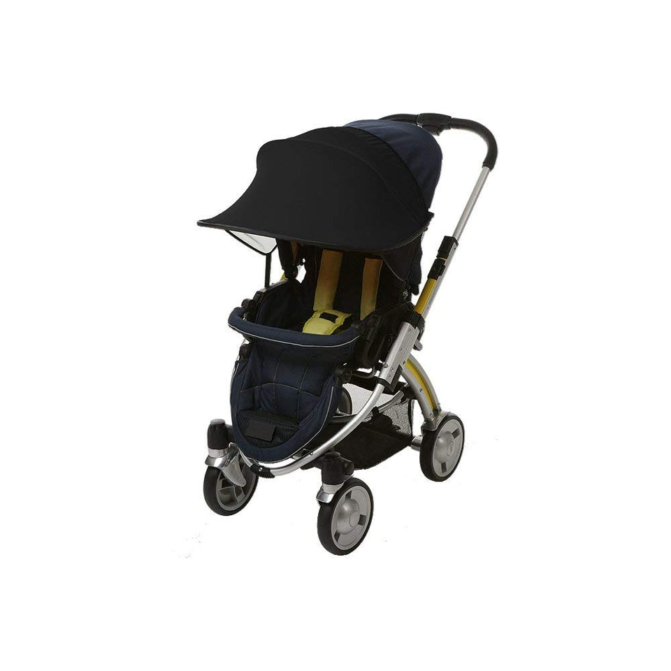 Sun Shade for Stroller & Car Seat (Black)