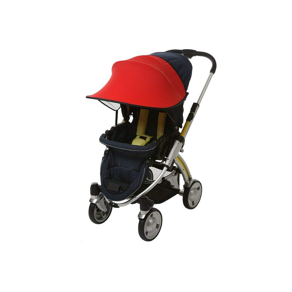Sun Shade for Stroller & Car Seat (Red)