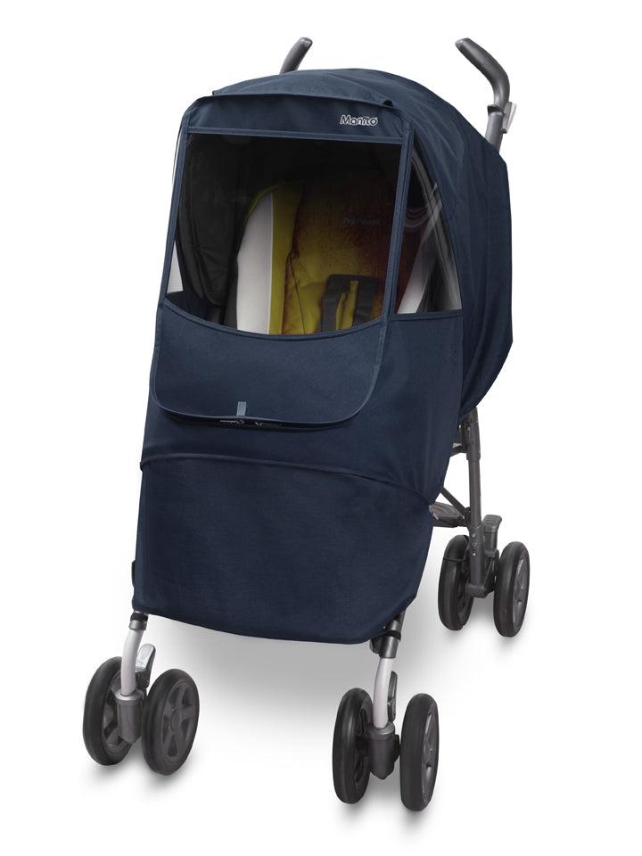 manito double stroller cover Elegance Alpha Twin Stroller Weather Shield (Chocolate)