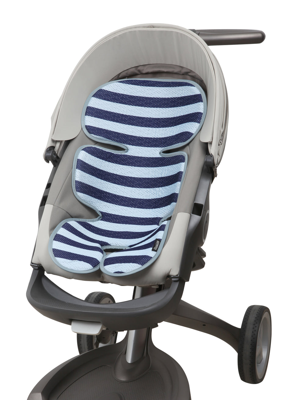 Clean Basic Cool Seat Pad (Stripe Navy)