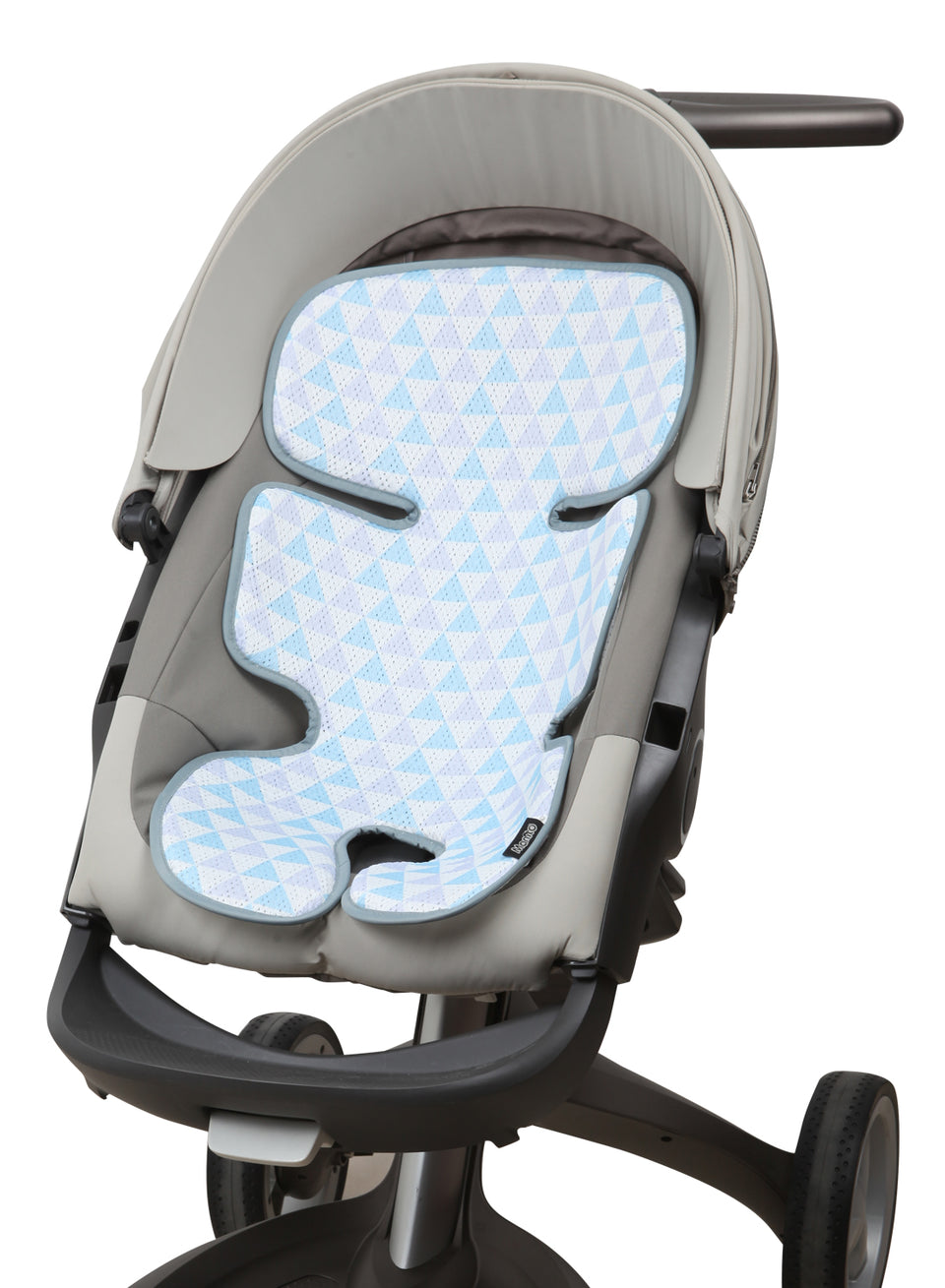 Clean Basic Cool Seat Pad (Triangle Blue/Purple)