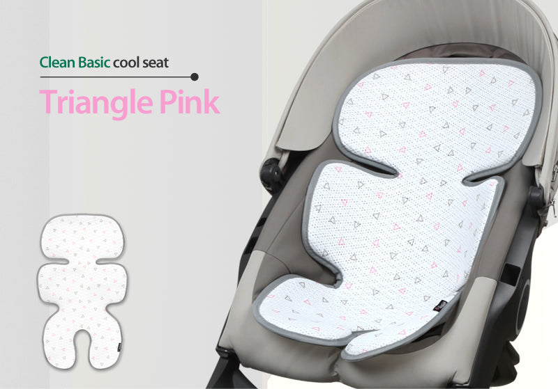 Clean Basic Cool Seat Pad (Triangle Pink)