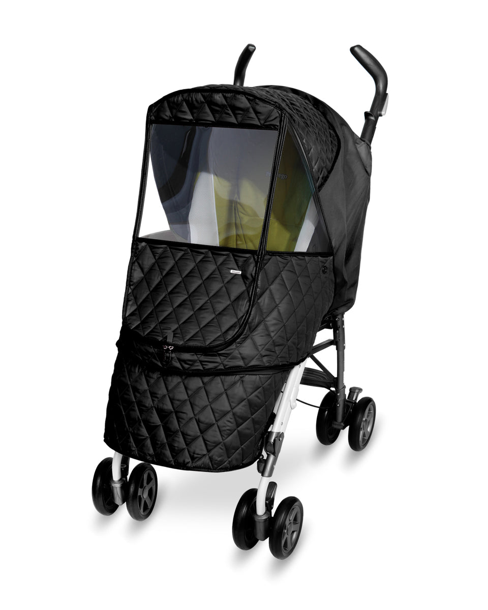 Castle Alpha Stroller Weather Shield (Black)