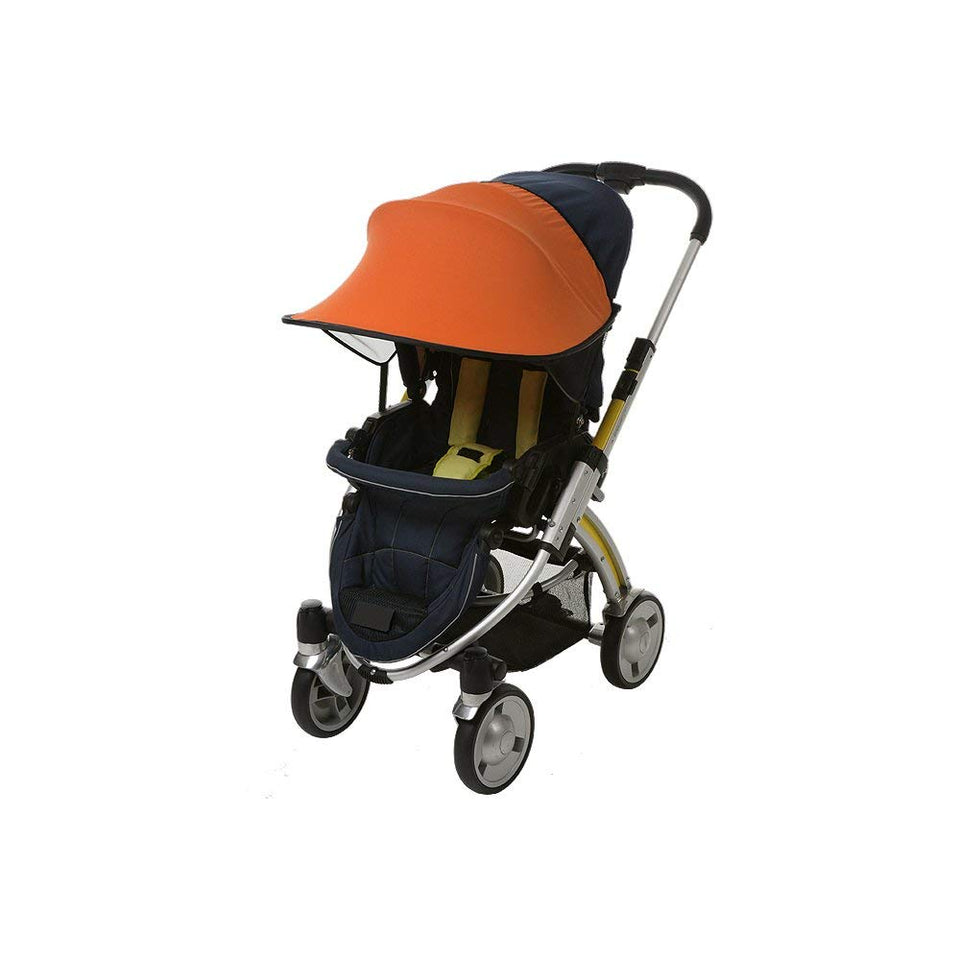 Sun Shade for Stroller & Car Seat (Orange)