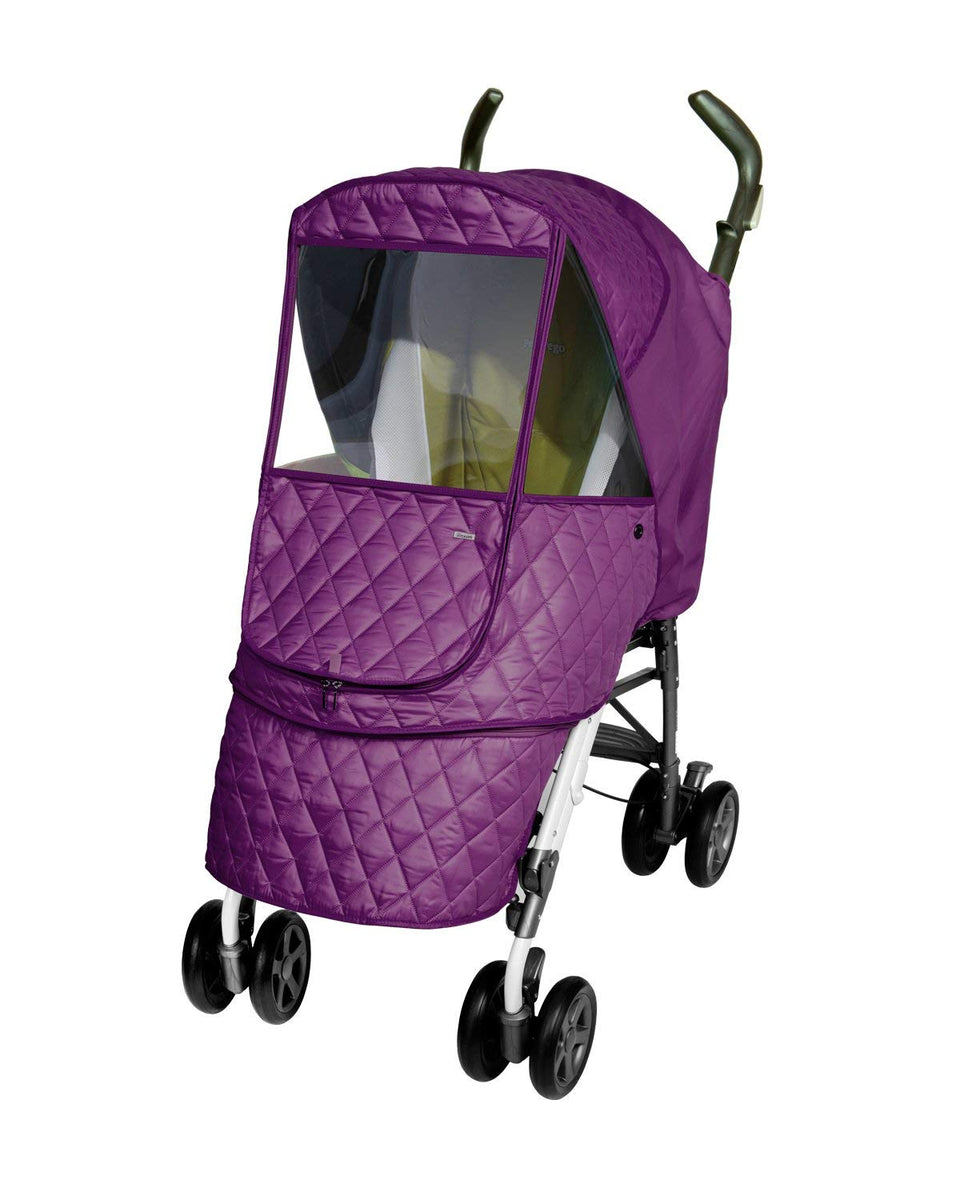 Castle Alpha Stroller Weather Shield (Purple)